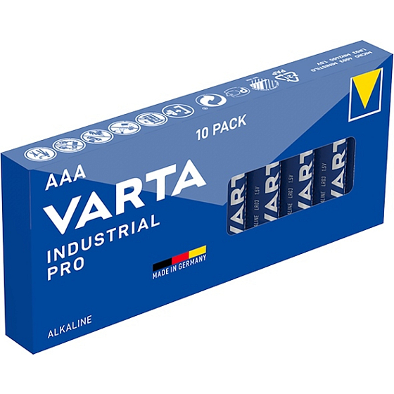 VARTA Industrial PRO AAA alkalická 10ks