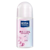 Nivea Pearl & Beauty guličkový antiperspirant dezodorant roll-on pre ženy 50 ml