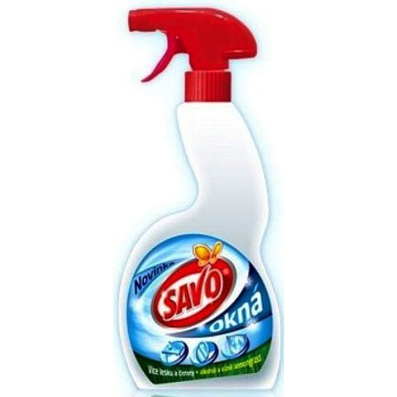 Savo Glanc na okná pre lesk a čistotu rozprašovač 500 ml