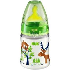 Nuk Fist Choice fľaša plastová 300 ml latexová cumlík 0-6 mesiacov veľkosť 1