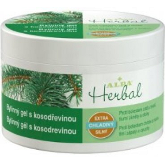 Alpa Herbal s kosodrevinou bylinný gél 250 ml