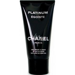 Chanel Egoiste Platinum sprchový gél pre mužov 150 ml