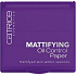 Catrice Mattifying Oil Control Paper zmatňujúci papieriky proti mastnote 50 kusov