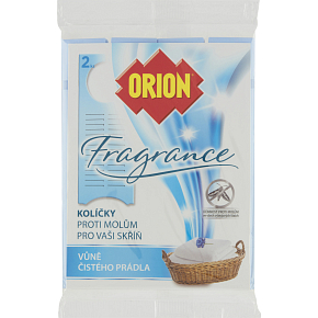 Orion Fragrance Kolíčky proti molům vôňa čistého prádla 2 ks