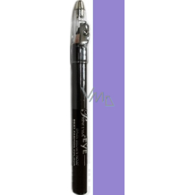 Princessa Fashion Best Colour vodeodolná tieňovacie ceruzka na oči 10 Lilac sa trblietkami 3,5 g