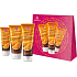 Dermacol Aroma Ritual Belgická čokoláda Harmonizujúce jemný sprchový gél 250 ml + telové mlieko 200 ml + regeneračný krém na ruky 100 ml, kozmetická sada