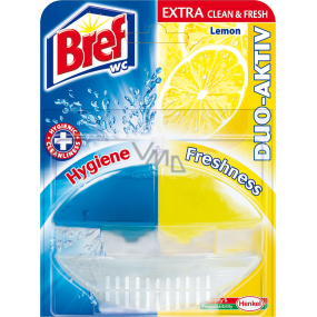Bref Duo Aktiv Extra Clean & Fresh Lemon WC gél komplet záves 60 ml