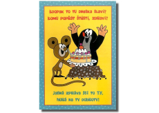 Albi Hracie prianie do obálky K narodeninám Narodeninovú krtko Toy Invention Toy Box 14,8 x 21 cm