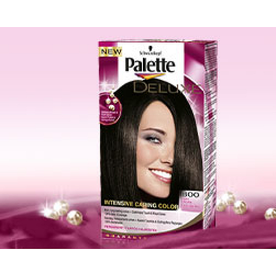 Schwarzkopf Palette Deluxe farba na vlasy 800 Tmavohnedá 115 ml
