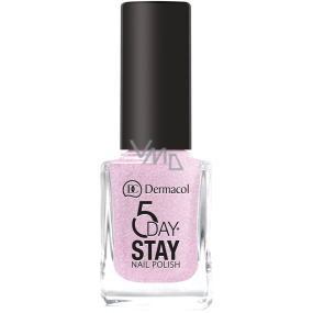 Dermacol 5 Day Stay Dlhotrvajúci lak na nechty 03 Secret Wish 11 ml