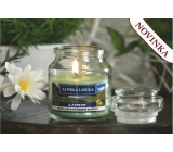 Lima Aróma Dreams Alpská lúka aromatická sviečka pohár s viečkom 120 g