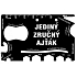 Albi Multináradie do peňaženky Jediný zručný ajťák 8,5 cm x 5,3 cm x 0,2 cm