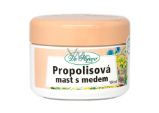 Dr. Popov Propolisová masť s medom na popraskanú pokožky, jazvy, vrásky, kožné problémy, slnečné žiarenie 100 ml