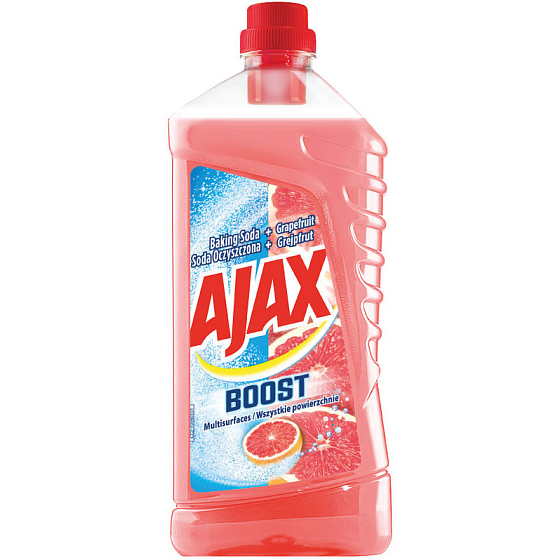 Ajax Boost Baking Soda a Grapefruit univerzálny čistiaci prostriedok 1 l
