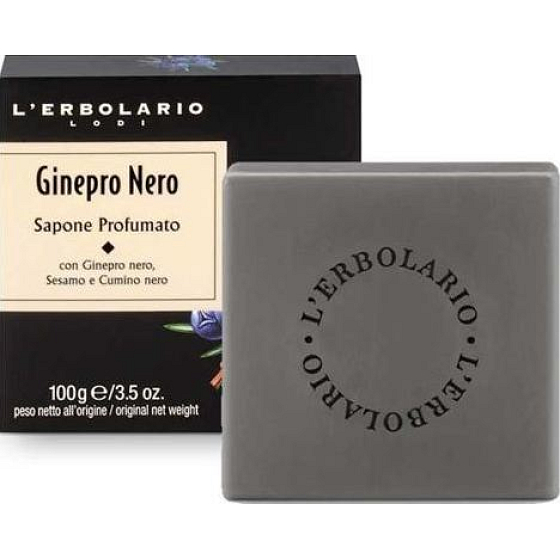 L'Erbolario Čierny jalovec jemné mydlo 100 g