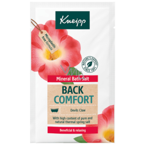 Kneipp Back Comfort soľ do kúpeľa uľavuje od bolesti chrbta aj za krkom 60 g