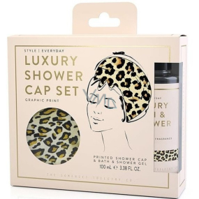 Somerset Toiletry Piňa Colada sprchový gél 100 ml + kúpacia čiapka, kozmetická sada pre ženy