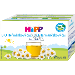 Hipp Bio Harmančekový bylinný čaj pre deti od 1. týždňa 20 x 1,5 g