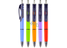 Spoko Triangle guľôčkové pero, modrá náplň, 0,5 mm 1 ks rôzne farby