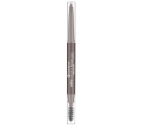 Essence Wow What a Brow Vodoodolná ceruzka na obočie s kefkou 01 Light Brown 0,2 g