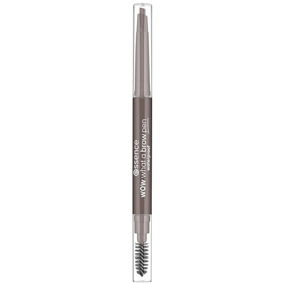 Essence Wow What a Brow vodeodolná tužka na obočie s kartáčikom 01 Light Brown 0,2 g