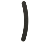 Abella Pilník smirkový černý zahnutý HJM-541 18 cm