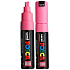 Posca Univerzálny akrylový popisovač so širokým brúseným hrotom 8 mm ružový PC-8K