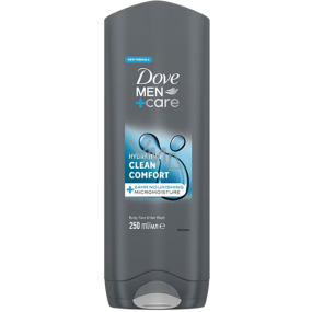 Dove Men + Care Clean Comfort sprchový gél pre mužov 250 ml