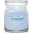 Yankee Candle Ocean Air - Vonná sviečka Ocean Air Signature medium glass 2 knôty 368 g