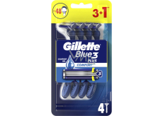 Gillette Blue3 Plus Comfort holiaci strojček 4 kusy pre mužov