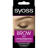 Syoss Brow Tint farba na obočie Svetlo hnedý, 17 ml