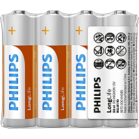 Philips Longlife batérie AA R6L4F/10 1,5 V 4 ks