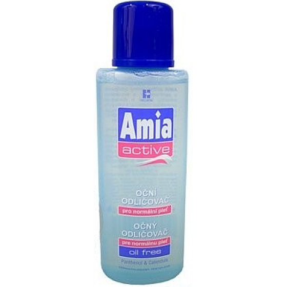 Amia Active odličovač očí pre normálnu pleť 125 ml
