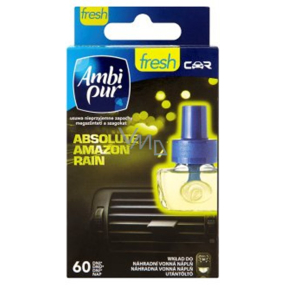 Ambi Pur Car Absolute Amazon Rain náplň do osviežovača vzduchu 7 ml