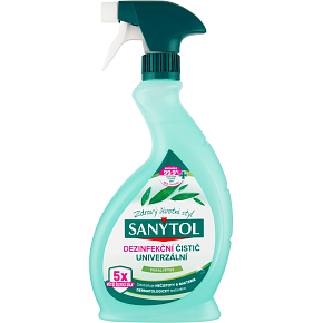 Sanytol dezinfekčný univerzálny čistič v spreji s vôňou eukalyptu, 500 ml