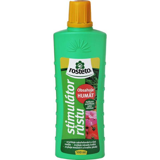 Rosteto Stimulátor rastu s humátmi 500 ml