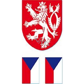 Arch Tetovacie obtlačky na tvár i telo Slovenská vlajka 5 motív