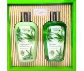 Bohemia Gifts Konopný olej sprchový gél 250 ml + šampón na vlasy 250 ml, kozmetická sada