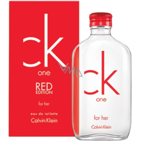 Calvin Klein Ck One Red Edition for Her toaletná voda 50 ml