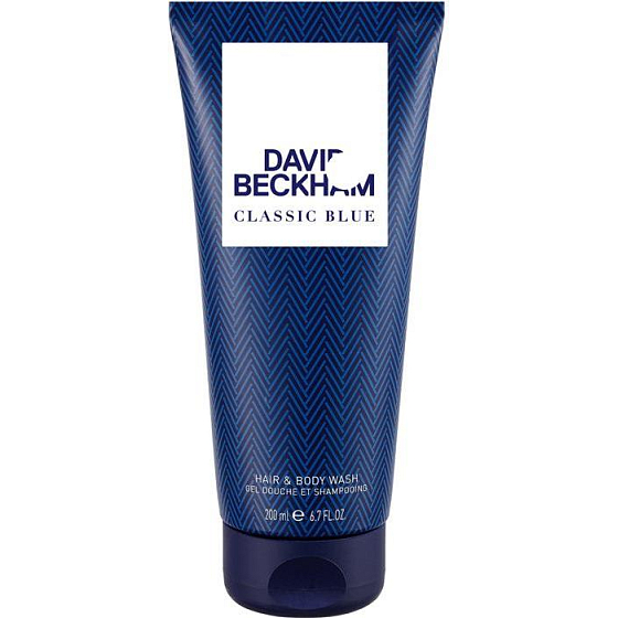 David Beckham Classic Blue sprchový gél pre mužov 200 ml