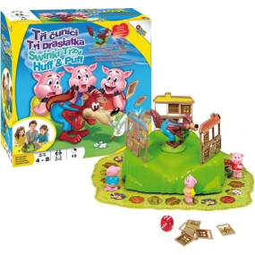 Rodinná stolová hra EP Line Three Pigs, odporúčaný vek 4+