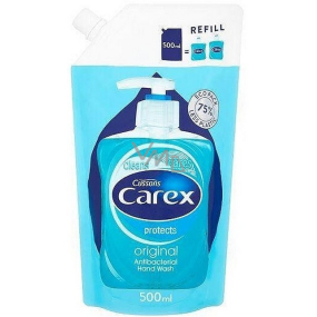 Carex Original antibakteriálne tekuté mydlo náhradná náplň 500 ml