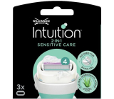 Wilkinson Intuition Sensitive Care Aloe + Vitamín B5 náhradné hlavice pre ženy 3 kusy