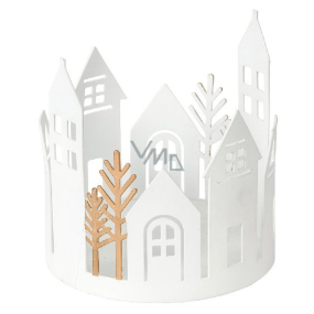 Yankee Candle Winter Village svietnik domčeky na stredné a veľké vonné sviečky Classic