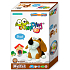 Jumping Clay Psík - Bigll samoschnoucí modelovacia hmota 38 g + papierová maketa 5+