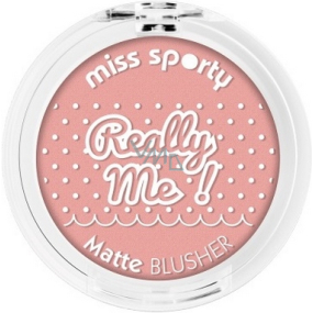 Miss Sporty Really Me! Matte Blusher tvárenka 101 Really Tender 5 g