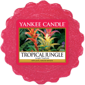 Yankee Candle Tropical Jungle - Tropická džungľa vonný vosk do aromalampy 22 g