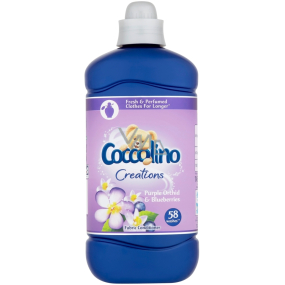 Coccolino Creations Purple Orchid & Blueberry koncentrovaná aviváž 58 dávok 1,45 l