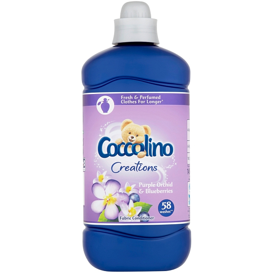 Coccolino Creations Purple Orchid & Blueberry koncentrovaná aviváž 58 dávok 1,45 l