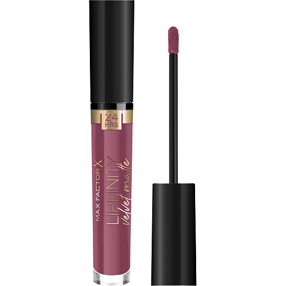 Max Factor Lipfinity Velvet Matte Lipstick tekutý matný rúž 005 Merlot 4 ml